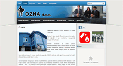 Desktop Screenshot of ozna.rs